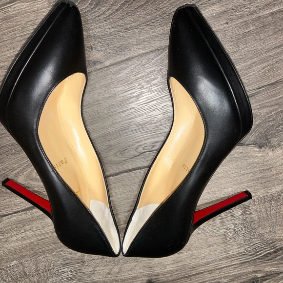 Christian Louboutin Plato 100 Napa shiny black leather platform - Picture 7 of 14